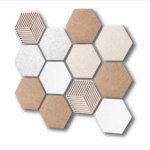 Altıgen Mantar Duvar Panosu