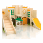 Ahşap Kaydırak & Oyun Seti